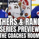 Panthers & Rangers NHL Playoffs Preview : Jon Goyens Coaching Perspective | Daily Faceoff Live
