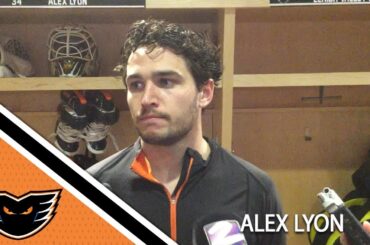 2018.5.25 Alex Lyon Post-Game