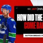 How were Oilers able to come back and win series vs. Canucks?