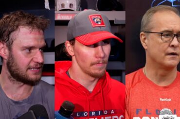 Barkov, Mikkola & Coach Maurice | ECF Practice Interviews | 5.20.24