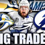 TAMPA BAY LIGHTNING MAKE A HUGE TRADE W/ NASHVILLE PREDATORS: RYAN McDONAGH BACK TO BOLTS