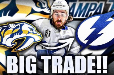 TAMPA BAY LIGHTNING MAKE A HUGE TRADE W/ NASHVILLE PREDATORS: RYAN McDONAGH BACK TO BOLTS