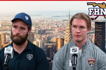 Aaron Ekblad, Anton Lundell Hit New York: Florida Panthers at Rangers, Game 1 ECF