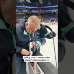 We’re worried he might fly away #seattlekraken #nhl #hockey