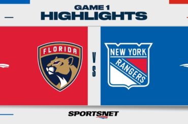 NHL Game 1 Highlights | Panthers vs. Rangers - May 22, 2024