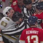 Montour made a licking gesture at Marchand / 8.05.2024