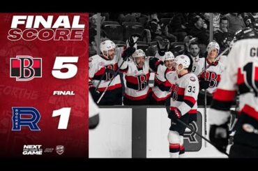 HIGHLIGHTS: Belleville Senators - 5 @ Laval Rocket - 1