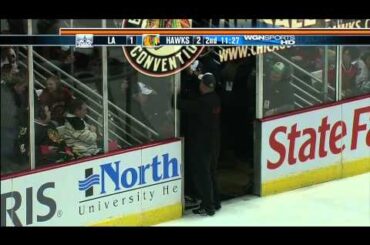 Jack Johnson shoots hole in glass 12/19/10