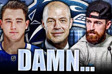 CANUCKS NEWS: FILIP HRONEK GETS PISSY AT REPORTER + PATRIK ALLVIN ADMITS HIS MISTAKE