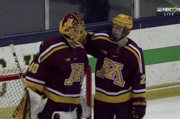 Gopher Men's Hockey: Rem Pitlick's ENG Gives Minnesota 5-1 Win at Notre Dame