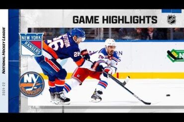 New York Rangers vs New York Islanders | November 24, 2021 | Game Highlights | NHL Regular Season