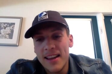 Matt Benning excited for the playoffs after first practice in three months at Rogers Place