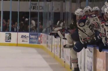 Huntington Scores His First Power Play Goal of the Season