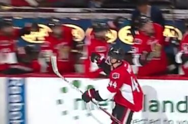 Pageau snipes one past Lundqvist off a Rangers turnover