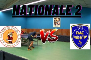 NATIONALE 2 | AS SALINDRES vs RUEIL MALMAISON AC | HIGHLIGHTS | Tennis de Table
