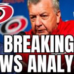 Breaking News Analysis : Carolina Hurricanes GM Steps Down | Daily Faceoff Live