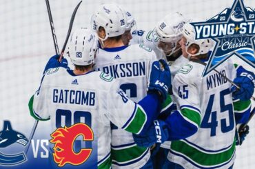 Canucks vs Flames Highlights | 2023 YOUNG STARS CLASSIC | Sept. 15, 2023