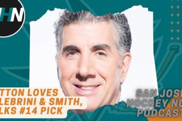 Craig Button Talks Sharks' No. 14 Pick, Loves Celebrini & Smith