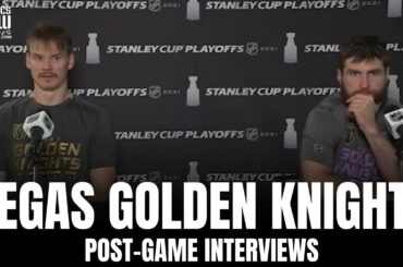 Alex Pietrangelo & Nick Holden React to Vegas Knights Series Win vs. Colorado Avalanche | Post-Game