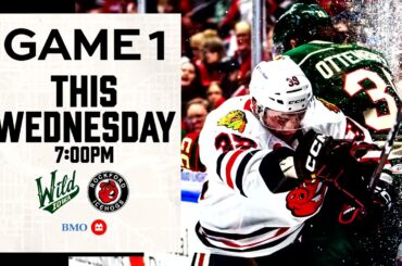 Rockford IceHogs: Calder Cup Playoffs, Round 1, Game 1 vs. Iowa