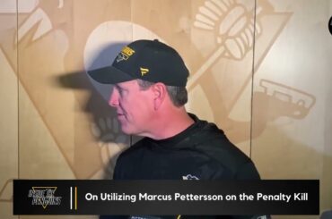 Mike Sullivan on Using Marcus Pettersson on the PK