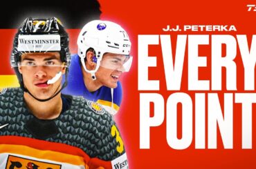 EVERY JJ PETERKA POINT FROM THE 2024 MEN'S WORLD HOCKEY CHAMPIONSHIP