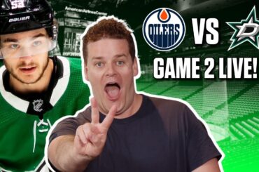 Stanley Cup Playoffs - Dallas Stars vs. Edmonton Oilers Game 2 LIVE w/ Adam Wylde