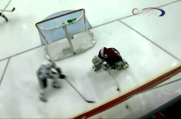 Andrew Shaw hits Mike Smith to the head. April 14th 2012