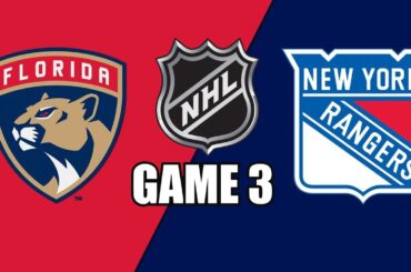 New York Rangers vs Florida Panthers GAME 3 w/Superbman