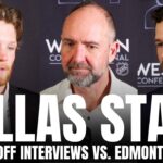 Peter DeBoer, Alex Petrovic & Ty Dellandrea on Journey Back, Dallas Stars WCF, Playing in Edmonton