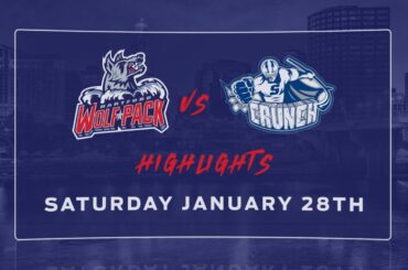 1.28.2023 Hartford Wolf Pack vs. Syracuse Crunch