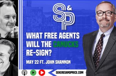 John Shannon on Rutherford & Allvin's off-season approach; Canucks re-signing Zadorov & Hronek