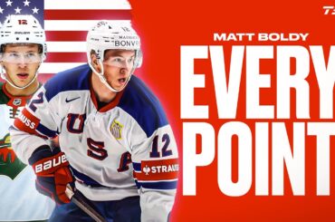 EVERY MATT BOLDY POINT FROM THE 2024 MEN’S WORLD HOCKEY CHAMPIONSHIP
