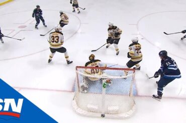 Patrik Laine Fires One Past Tuukka Rask After Nikolaj Ehlers Draws All The Attention