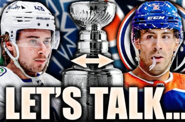 A SERIOUS DISCUSSION ABOUT QUINN HUGHES & EVAN BOUCHARD… (Canucks & Oilers News)