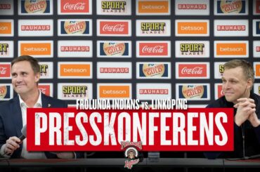 Presskonferensen efter Frölunda – Linköping