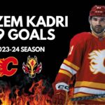 Nazem Kadri All 29 Goals From The 2023-24 Season | Calgary Flames