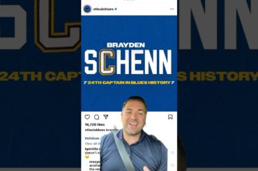 St. Louis Blues name Brayden Schenn the 24th captain in franchise history