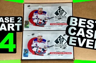 UNBELIEVABLE FINALE! - 2020-21 SP Authentic Hockey Hobby 8 Box Inner Case Break #2 Part 4