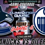 Game 6: VANCOUVER CANUCKS vs EDMONTON OILERS  Coverage 2024 NHL Playoffs