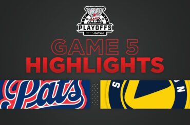 WHL Playoffs Highlights: Pats (2) at Blades (4) - April 7, 2023