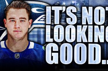 IT'S NOT LOOKING GOOD FOR NIKITA ZADOROV AND THE VANCOUVER CANUCKS…