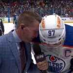 Connor McDavid has already lost his voice after a massive game 7 victory 😭🤣 20.05.2024