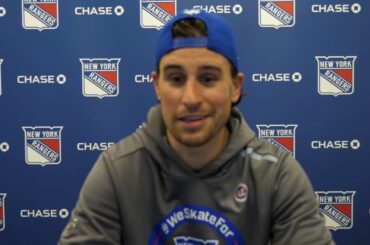 Brendan Smith Pregame Availability April 20th | New York Rangers