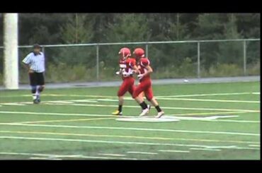 Passe de touché de 33 verges à # 84 Alexandre Carrier (06 sept. 2014)