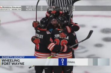 Komets top Wheeling 1-0 in The Jungle