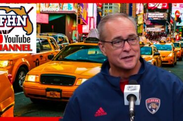 Paul Maurice, ECF Morning Skate: Florida Panthers at New York Rangers, Game 5