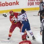 Milan Lucic vs Deryk Engelland Jan 21, 2017