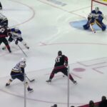 Andrei Svechnikov finally breaks his goal slump scoring two vs Blues (21 feb 2023)