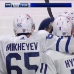 Ilya Mikheyev 1st of the Season vs Montréal Canadiens w/Joe Bowen Commentary (2/10/2021)